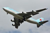HL7439 @ LFSB - Korean Air Cargo landing rwy 34 - by runway16