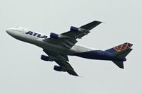 N522MC @ LFSB - take off rwy 16 Destination Boston /USA - by runway16