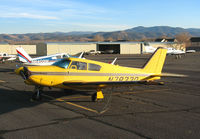 N7833P @ CXP - Bright yellow 1962 Piper PA-24-250 @ Carson City, NV - by Steve Nation