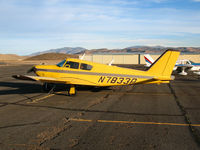 N7833P @ CXP - Bright yellow 1962 Piper PA-24-250 @ Carson City, NV - by Steve Nation