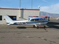 N61876 @ MEV - 1975 Cessna 172M @ Minden, NV - by Steve Nation