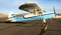 N72627 @ CXP - 1946 Cessna 140 in late afternoon winter sun @ Carson City, NV - by Steve Nation
