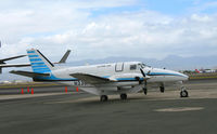 N236AL @ HNL - Alpine Air 1987 Beech C-99 air cargo @ Honolulu, HI - by Steve Nation