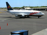 N828AL @ HNL - Aloha 1985 Boeing 737-236 taxying in happier times @ Honolulu, HI - by Steve Nation