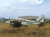 N5088Y @ HNL - Derelict 1962 Piper PA-23-250 @ Honolulu, HI - by Steve Nation