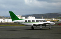 N62971 @ HNL - ex-Air Moloka'i 1976 Piper PA-31-350 @ Honolulu, HI - by Steve Nation