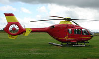 G-BZRS @ EGBM - EC135T2 at Tatenhill - by Terry Fletcher