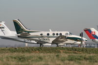 D-INAS @ EBBR - parked on General Aviation apron (Abelag)