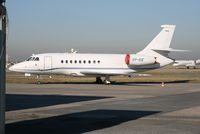 OY-ICE @ EBBR - parked on General Aviation apron (Abelag)