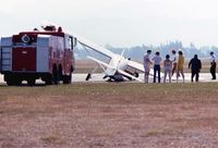CF-DAE - August 1980 mishap @ Abbotsford Airshow - by Blake W. Smith