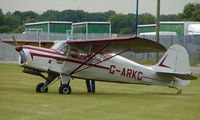 G-ARKG @ EGNW - 1952 Auster J5G at Wickenby - by Terry Fletcher