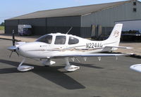 N224AG @ EGBT - Cirrus SR22-G3 GTS Perspective - by Roger Syratt