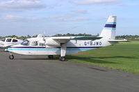 G-BJWO @ EGBT - Britten-Norman Ltd BN2A-26 ISLANDER - by Roger Syratt