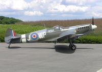 G-CCZP @ EGBT - Supermarine Spitfire Mk.26 - by Roger Syratt