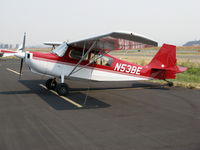 N53BE @ DVO - 1975 Bellanca 7KCAB @ Novato-Gnoss Field, CA - by Steve Nation