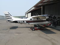 N169JM @ STS - 1978 Cessna P210N Silver Eagle Turbo conversion @ Santa Rosa, CA - by Steve Nation
