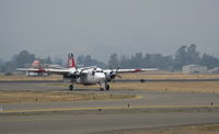 N433DF @ STS - CALFIRE Marsh Aviation S-2F3AT conversion Tanker #86 with 'Sonoma' titles returning from fire @ Santa Rosa, CA - by Steve Nation
