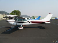 N759ZN @ DVO - 1978 Cessna 182Q in very hazy conditions @ Novato-Gnoss Field, CA - by Steve Nation