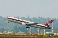 PH-MCL @ YVR - 50th Anniversary Retro scheme departing for AMS
