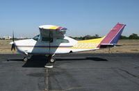 N222DC @ EDU - 1975 Cessna T210L @ Davis-University Airport, CA, CA - by Steve Nation
