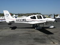 N493MS @ CCR - 2007 Cirrus Design Corp SR22 @ Concord-Buchanan Field, CA - by Steve Nation