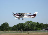 N727DZ @ EDU - 2004 Cessna 182T taking off from Davis-University Airport, CA - by Steve Nation