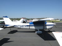 N734FR @ CCR - 1977 Cessna 172N @ Concord-Buchanan Field, CA - by Steve Nation