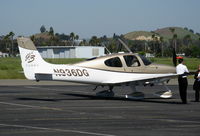 N936DG @ CCR - Classy Turbo Cirrus Design Corp SR22 demo @ Concord-Buchanan Field, CA - by Steve Nation