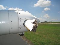 N420A @ M01 - N420A CIRRUS DAMAGED PROP - by Iflysky5