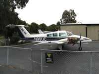 N99UC @ PAO - Bel Air 1979 Beech 76 with engine cowling open @ Palo Alto, CA - by Steve Nation