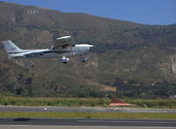 N629DW @ SZP - 2001 Cessna 172S SKYHAWK SP, Lycoming IO-360-L2A 180 Hp, takeoff climb Rwy 22 - by Doug Robertson