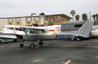 N16032 @ RHV - 1972 Cessna 150L minus cowling @Reid-Hillview airport, CA - by Steve Nation