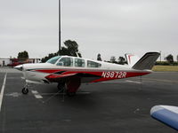 N9872R @ PAO - 1960 Beech M35 @ Palo Alto, CA - by Steve Nation