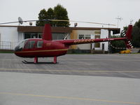 N9888S @ PAO - Very maroon 2007 Robinson Helicopter Company R44 II @ Palo Alto, CA - by Steve Nation