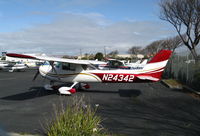 N24342 @ HWD - 1977 Cessna 152 @ Hayward, CA - by Steve Nation