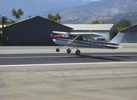 N704JH @ SZP - 1976 Cessna 150M, Continental O-200 100 Hp, landing Rwy 22 - by Doug Robertson