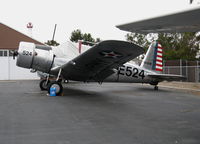 N59842 @ PAO - USAAC-USN colors 1942 Consolidated Vultee BT-13A 'E524'  @ Palo Alto, CA - by Steve Nation