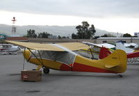 N84873 @ RHV - 1946 Champion 7AC @ Reid-Hillview airport, CA - by Steve Nation