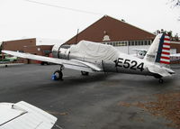 N59842 @ PAO - USAAC-USN colors 1942 Consolidated Vultee BT-13A 'E524'  @ Palo Alto, CA - by Steve Nation