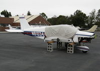 N81034 @ PAO - Derelict 1979 Piper PA-28-181 minus wings and on concrete blocks @ Palo Alto, CA - by Steve Nation