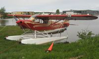 N3689P @ LHD - Piper Pa-18A-150 at Lake Hood - by Terry Fletcher