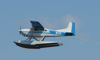 N714 @ LHD - Cessna A185F at Lake Hood - by Terry Fletcher