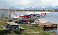 N4263H @ LHD - 1948 Piper Pa-14 at Lake Hood - by Terry Fletcher