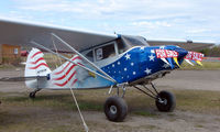 N7763K @ LHD - 1951 Piper Pa-20 at Lake Hood in patriotic colours