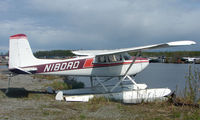 N180RD @ LHD - 1955 Cessna 180 at Lake Hood - by Terry Fletcher