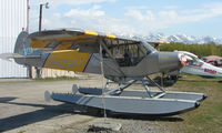 N82907 @ LHD - Piper Pa-18-150 at Lake Hood - by Terry Fletcher