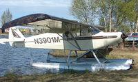 N3901M @ LHD - 1947 Piper Pa-12 at Lake Hood - by Terry Fletcher
