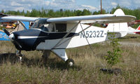 N5232Z @ 95Z - 1961 Piper Pa-22-108 at Bradley Skyranch , North Pole , AK - by Terry Fletcher