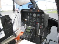 N68AE @ M01 - N68AE BELL 206L-1 AirEvac Lifeteam Cockpit