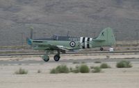 N518WB @ LSV - Aviation Nation - Fairey Firefly Con #: F.8646 - by Mark Silvestri
